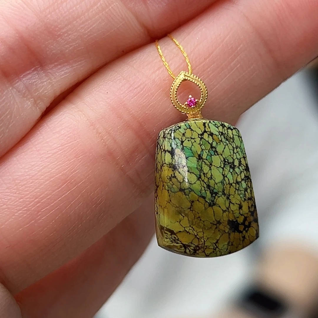 绿松石珠宝奇石未镶嵌