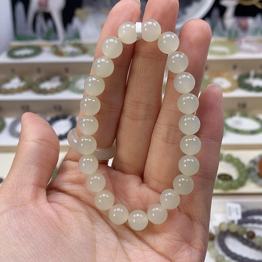 未镶嵌手串和田玉杨*?