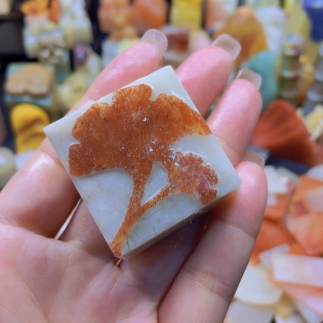 青田石印石纯手工