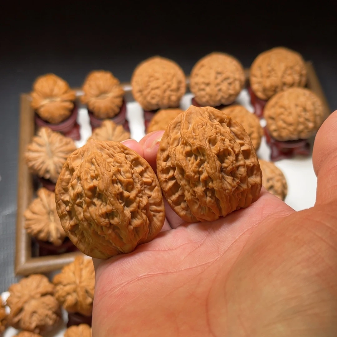 把件文玩核桃虎头核桃尺寸42