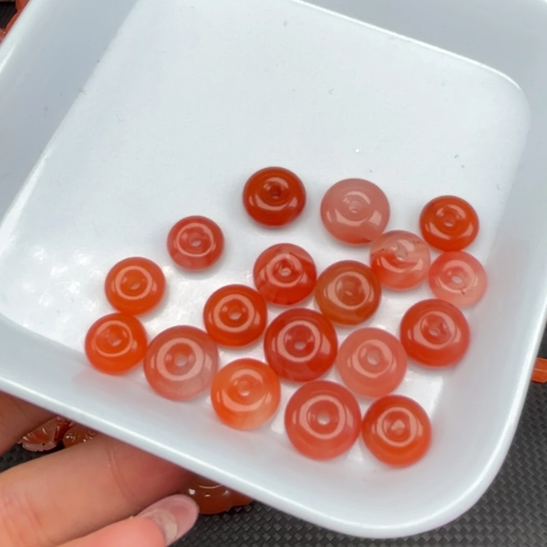 南红玛瑙未镶嵌吊坠(不含链)