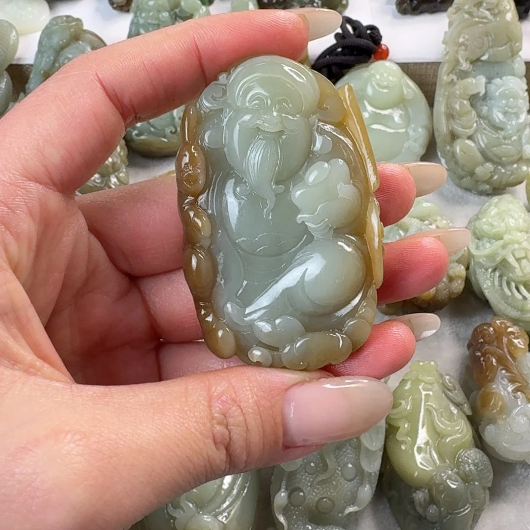 未镶嵌和田玉把件雄*