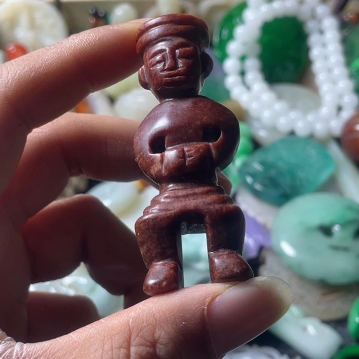 和田玉未镶嵌吊坠(不含链)