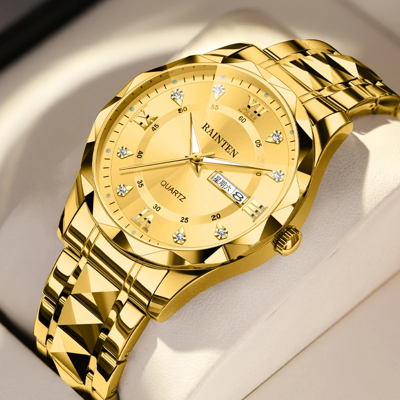 瑞顿男士石英表信任无价 主播大礼/JH99