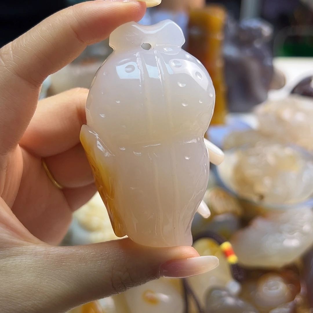 玛瑙/玉髓未镶嵌颈饰
