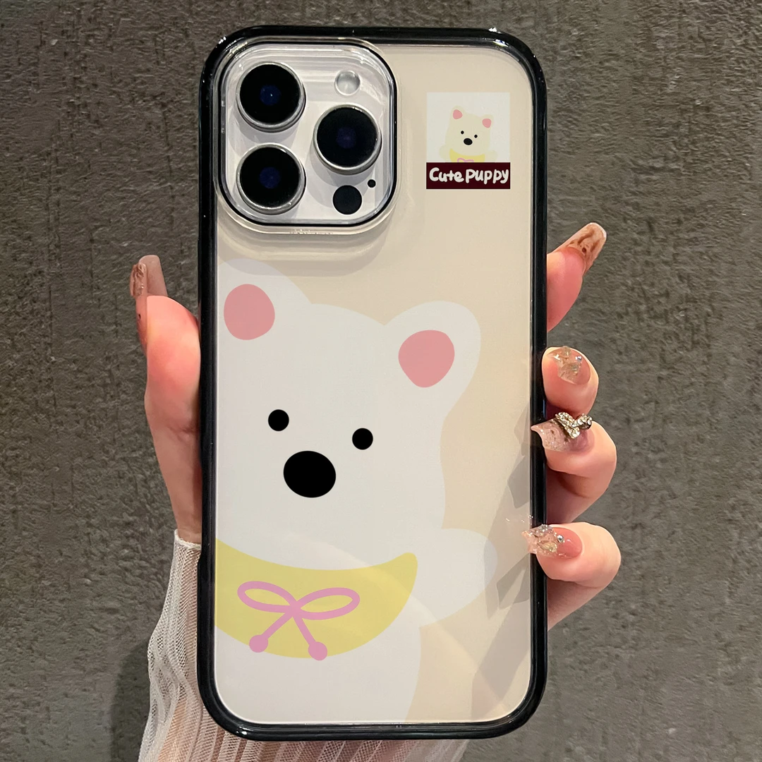 【AI键保护】围巾西高地适用苹果16promax手机壳iphone15新款14少女