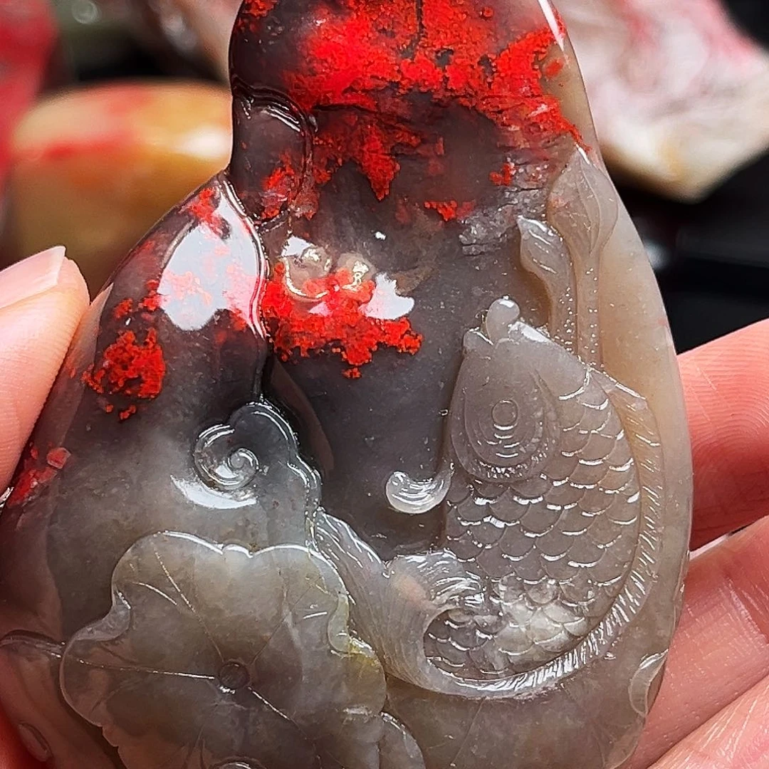 昌化石其他鸡血石手玩件