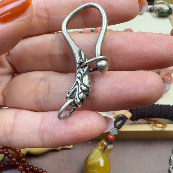 日***日翡翠散珠翡翠随形原石手工打造