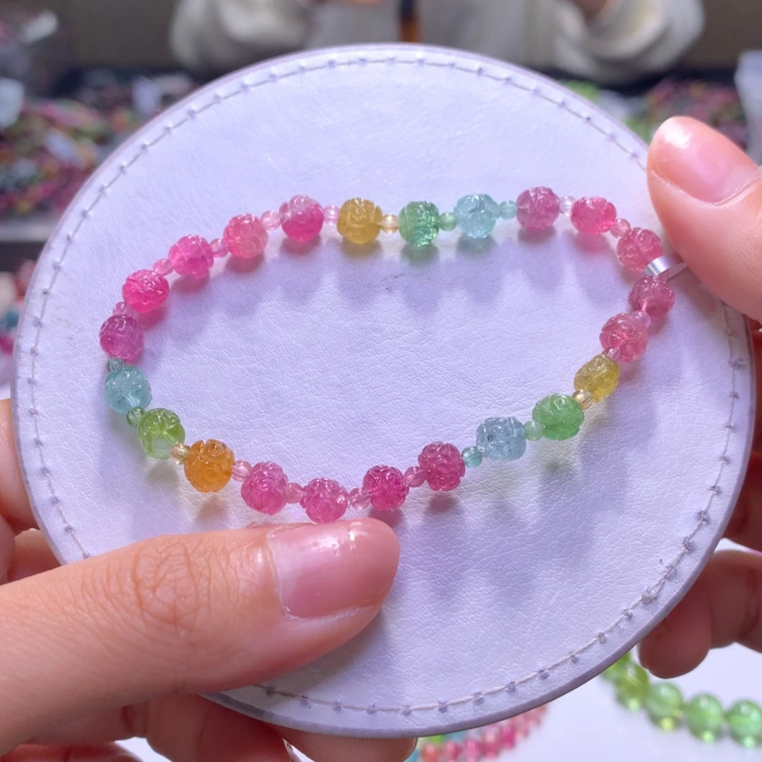 【闪购商品】未镶嵌手串碧玺