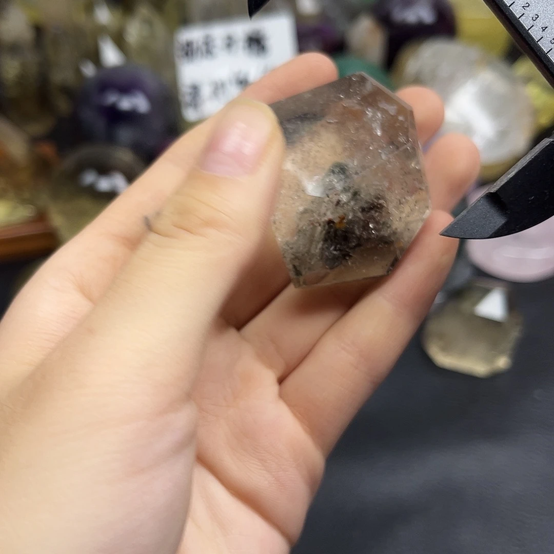 紫晶珠宝半成品未镶嵌185水晶石
