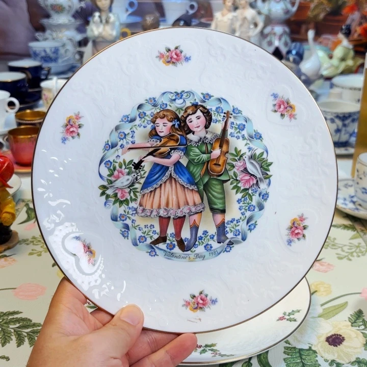 瓷片欧洲中古瓷器编号9