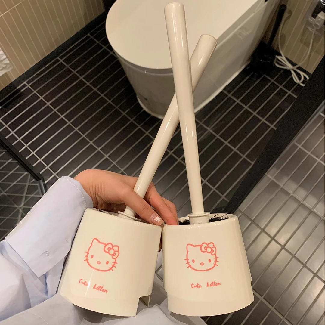 卫生间超萌家用居家厕所清洁刷马桶刷长柄kitty卡通高颜值无死角