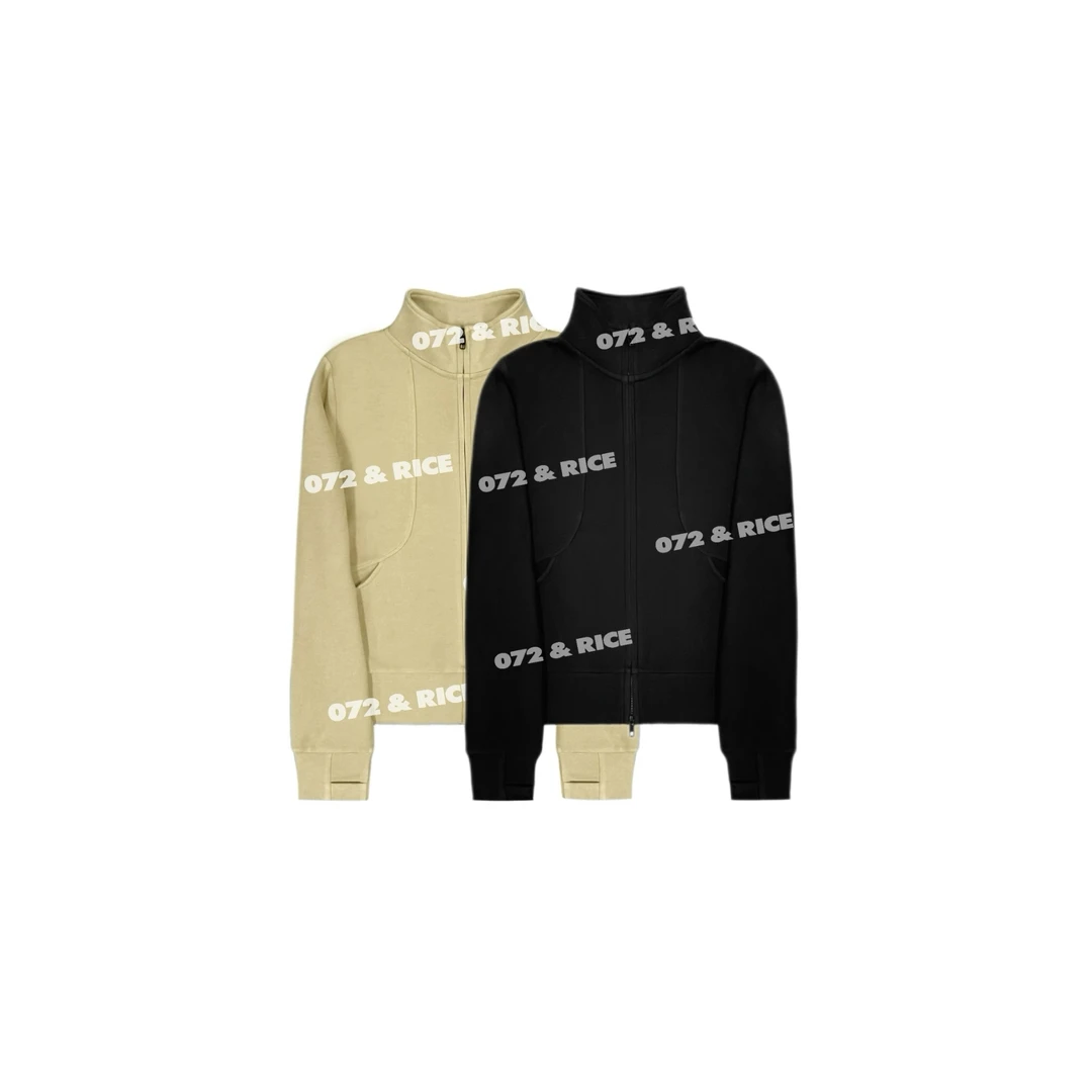 072 & RICE【本然】秋季休闲立领拉链长袖外套 32XD72 FF