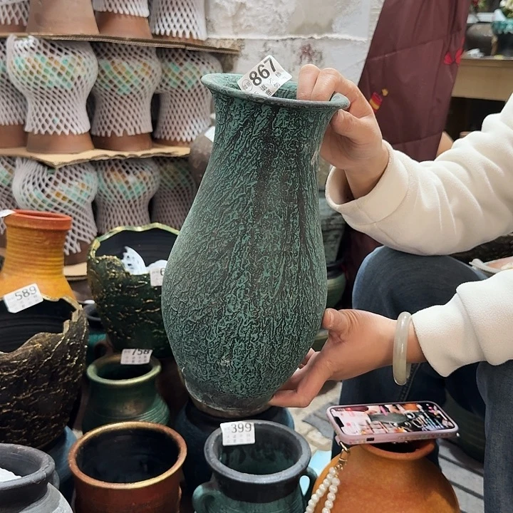 瑕疵绿色瓶867高度28口径12