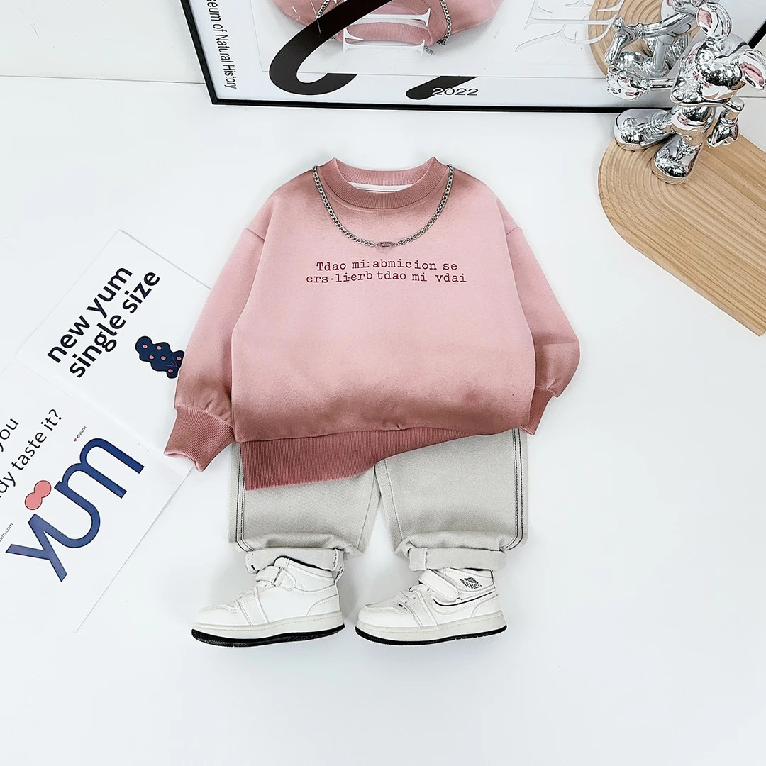 儿童卫衣长袖2025新款春装男童春秋上衣潮 HZ25002 悠悠童话童装