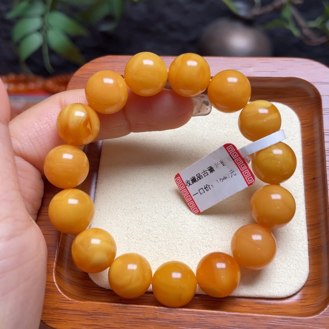 蜜蜡未镶嵌手链手串