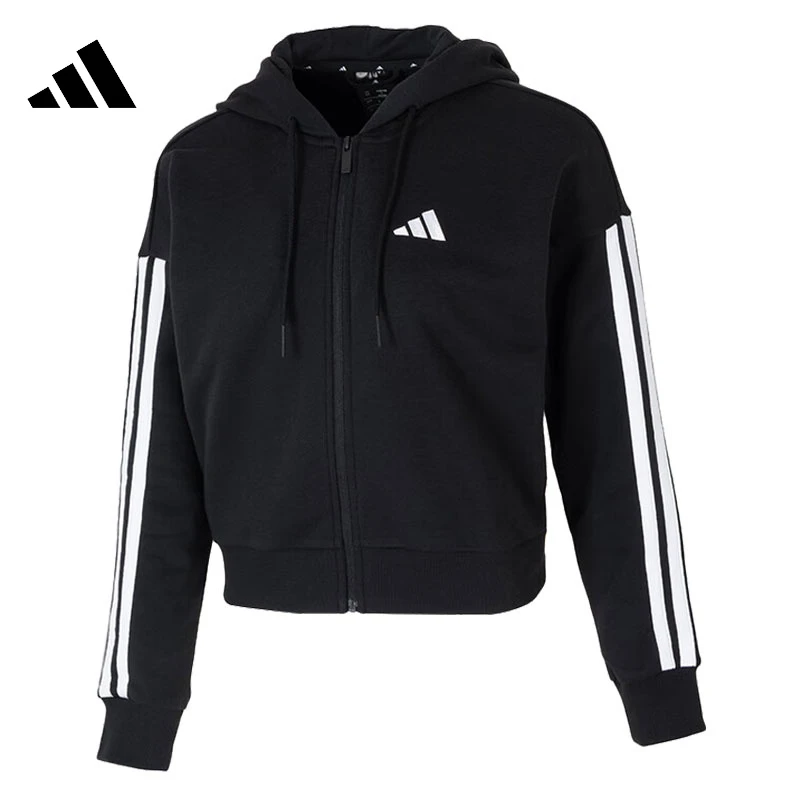 流光风【法雅体育】adidas阿迪达斯女子运动休闲夹克外套JE0052