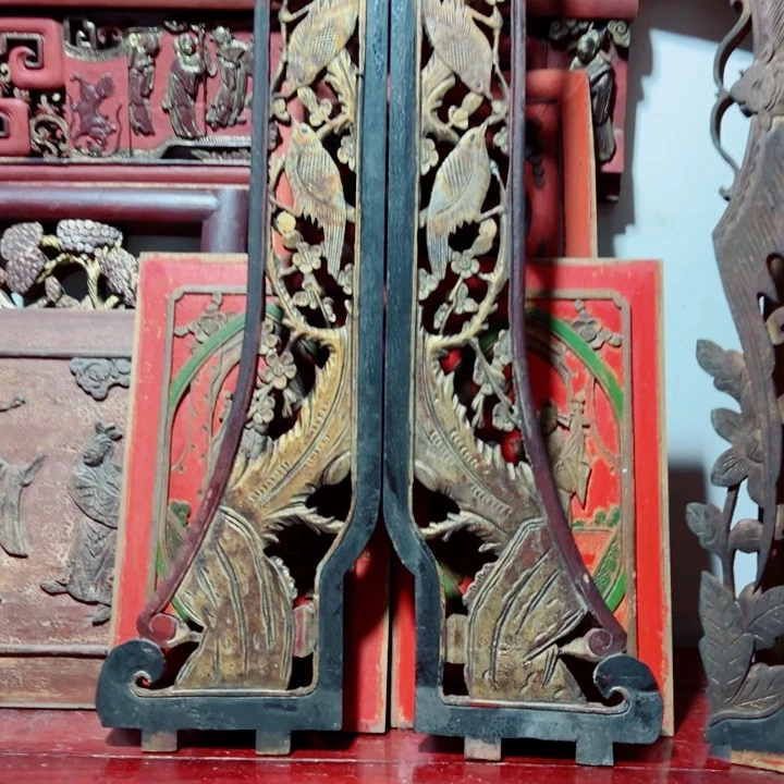 日***然木木雕工艺品摆件