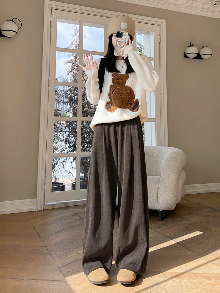 7351-1#新款女装时尚裤子