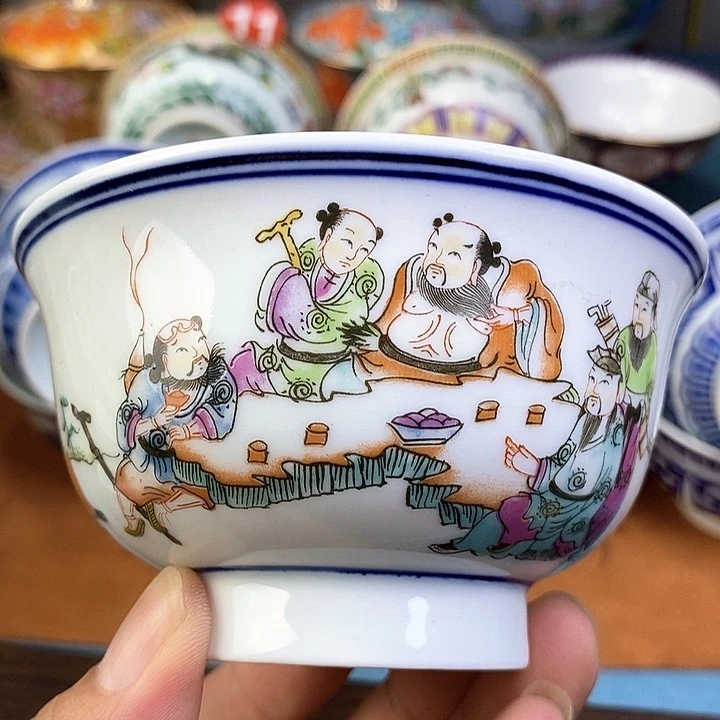 景德镇陶瓷藏式茶碗