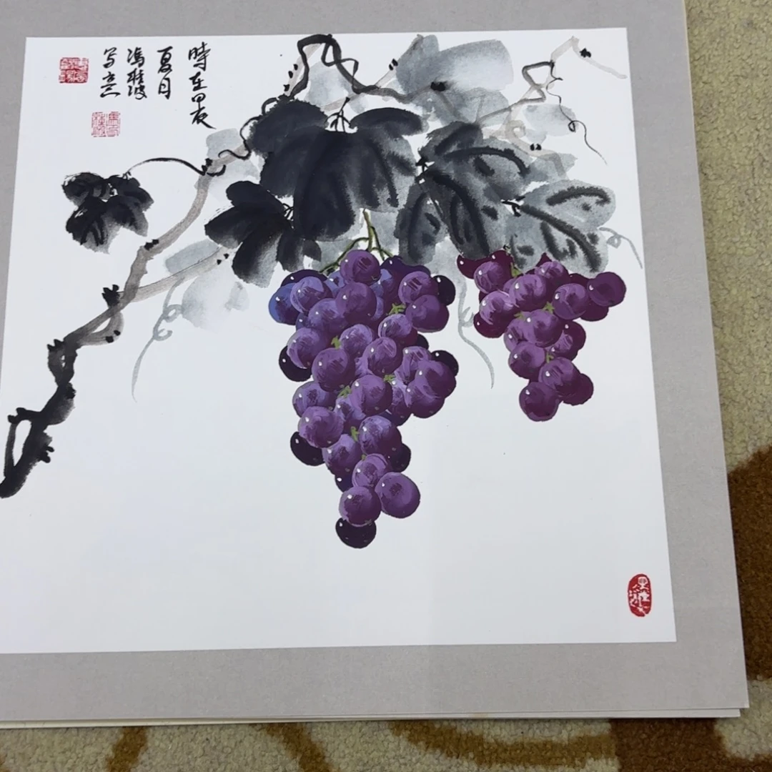 国画国画老师作品刘