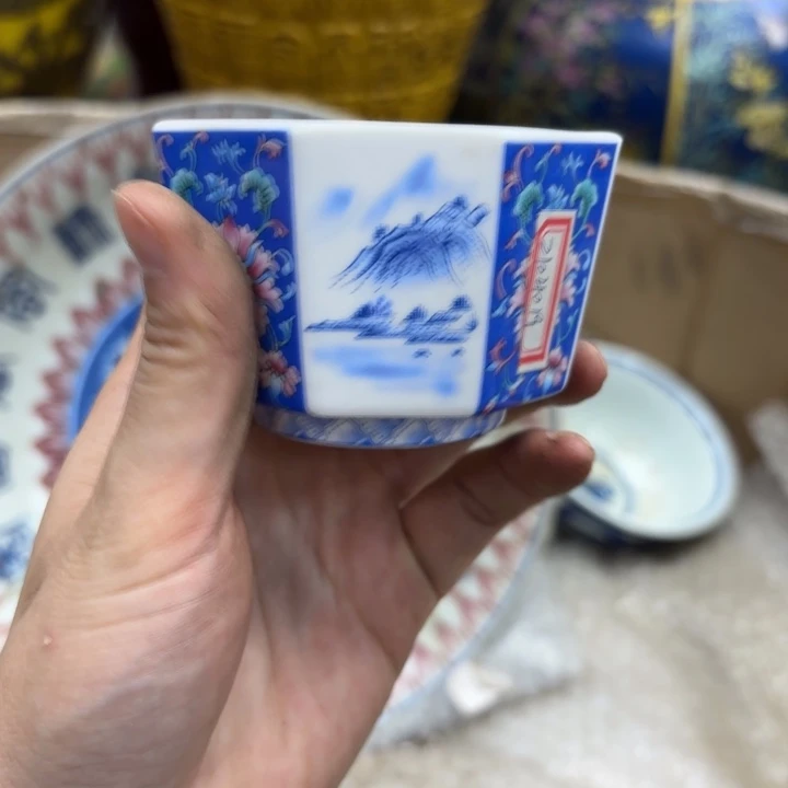 瓷片瓷器摆件瓷器摆件