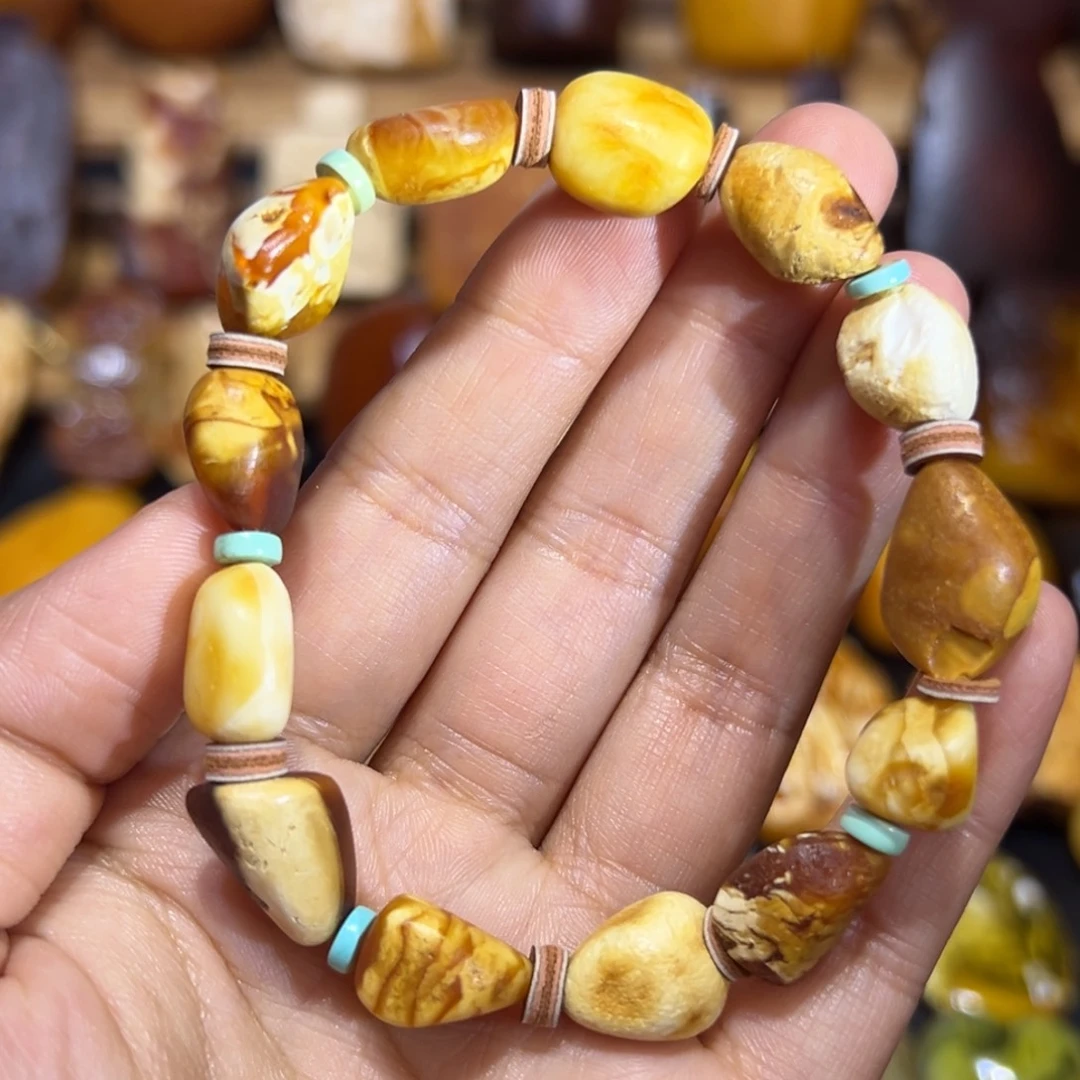 定制琥珀未镶嵌琥珀蜜蜡