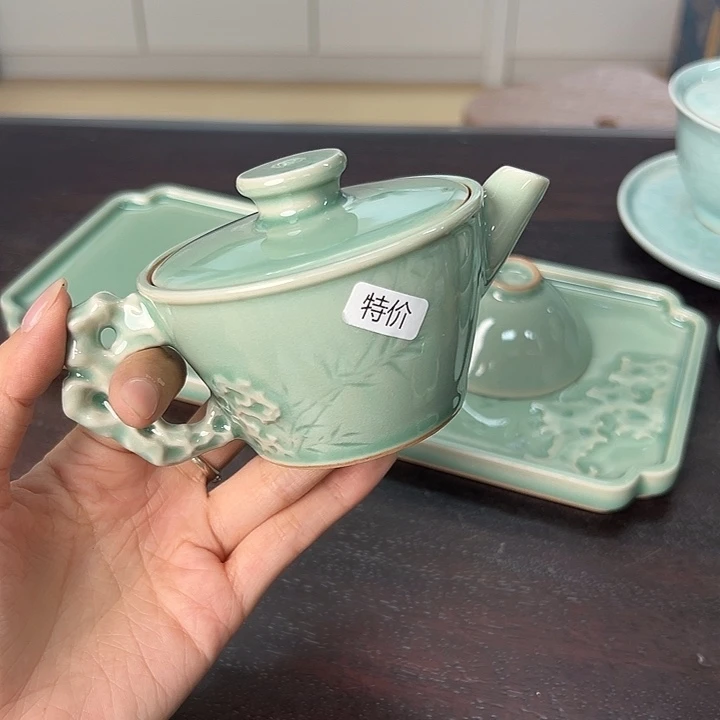 小米茶器龙泉云间青瓷
