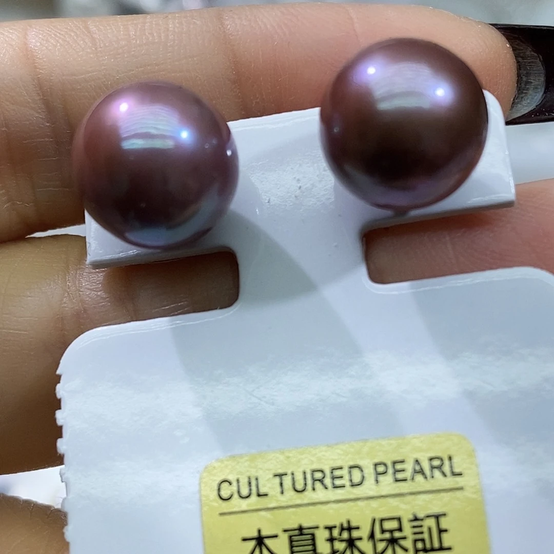 淡水珍珠吊坠银S925镶嵌