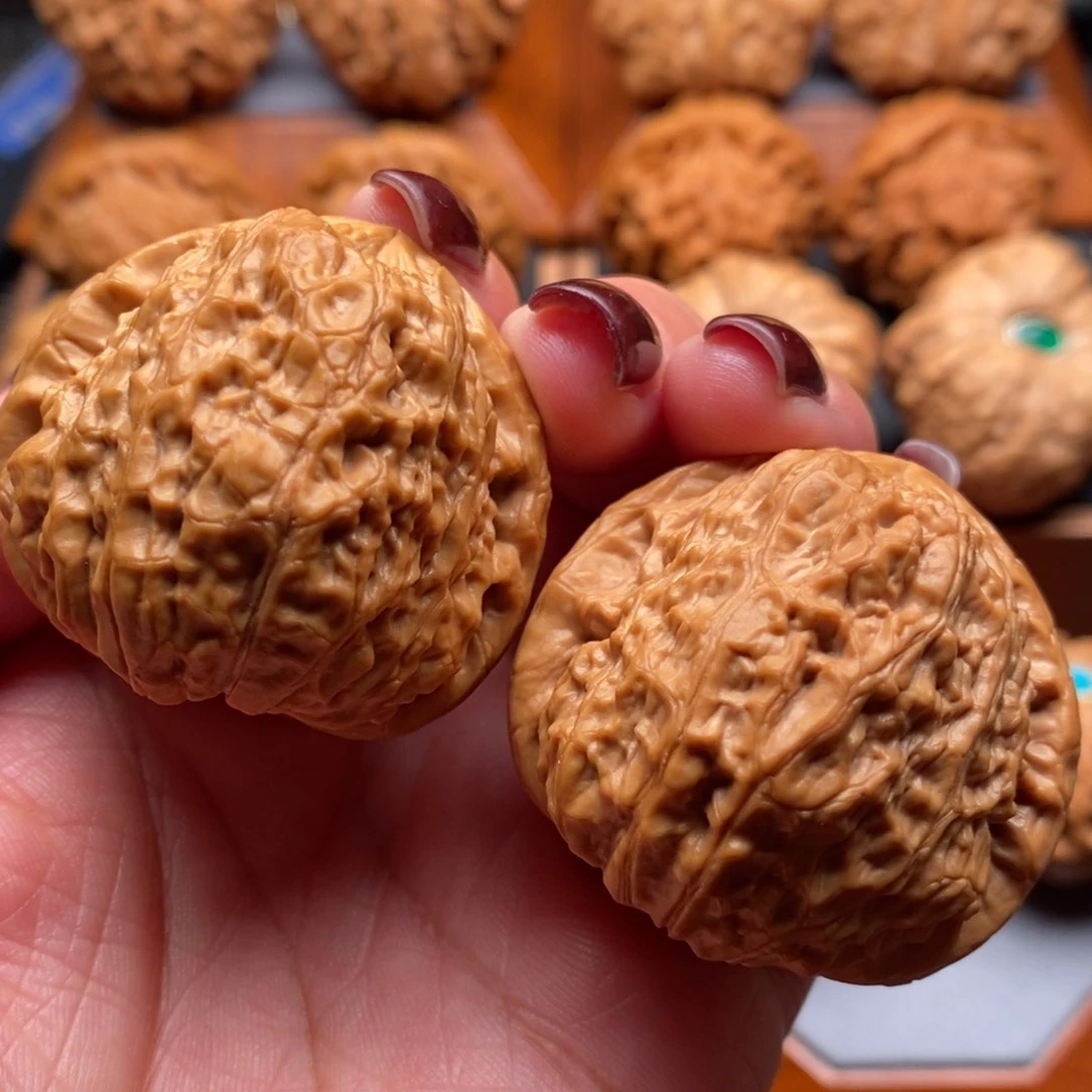 把件文玩核桃42尺南瓜墩