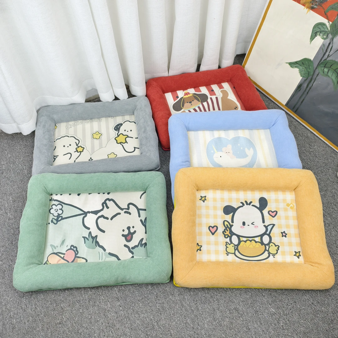 夏季冰丝凉席方形窝