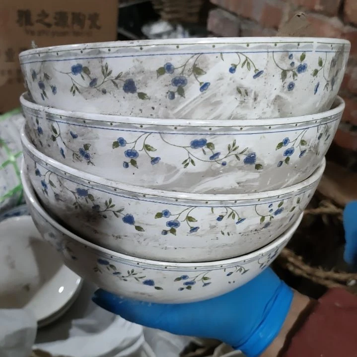 摆件陶瓷盘子碗啥都有