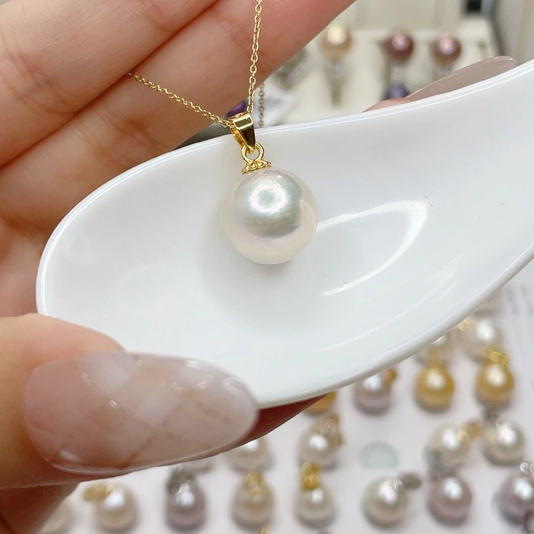 淡水珍珠合金吊坠(赠链)