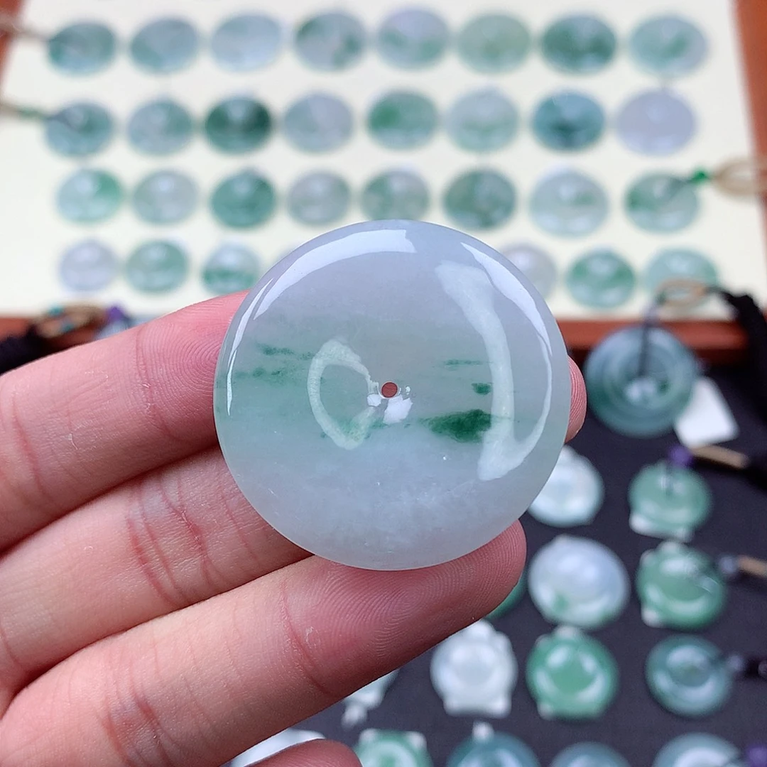 颈饰未镶嵌翡翠11 尺寸36.5-6.1