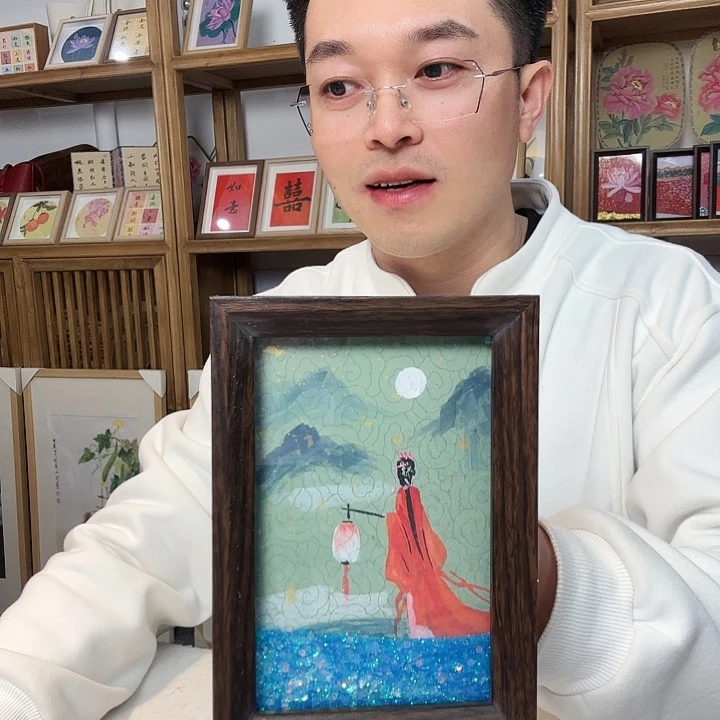 有机玻璃手绘 手绘 手绘