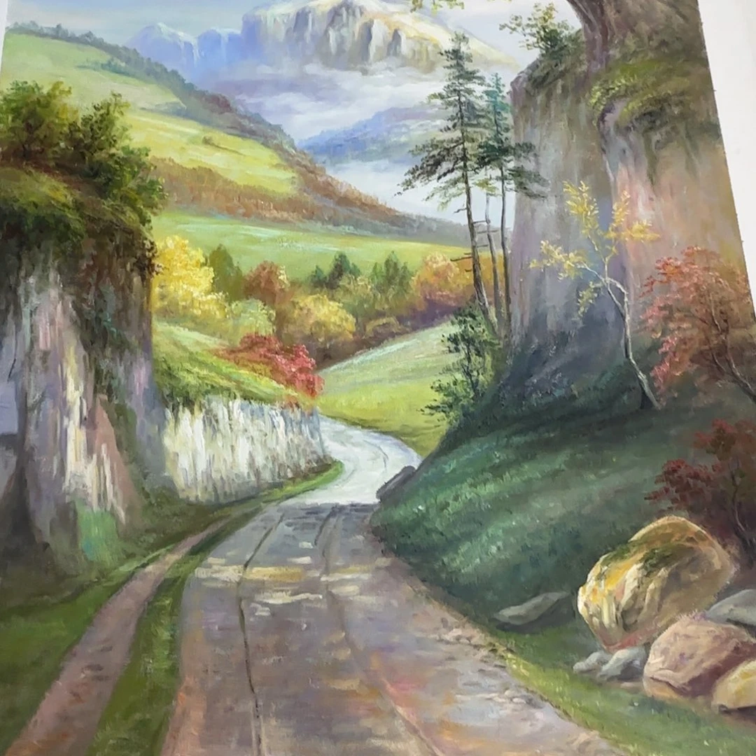 油画不想活了我还是会