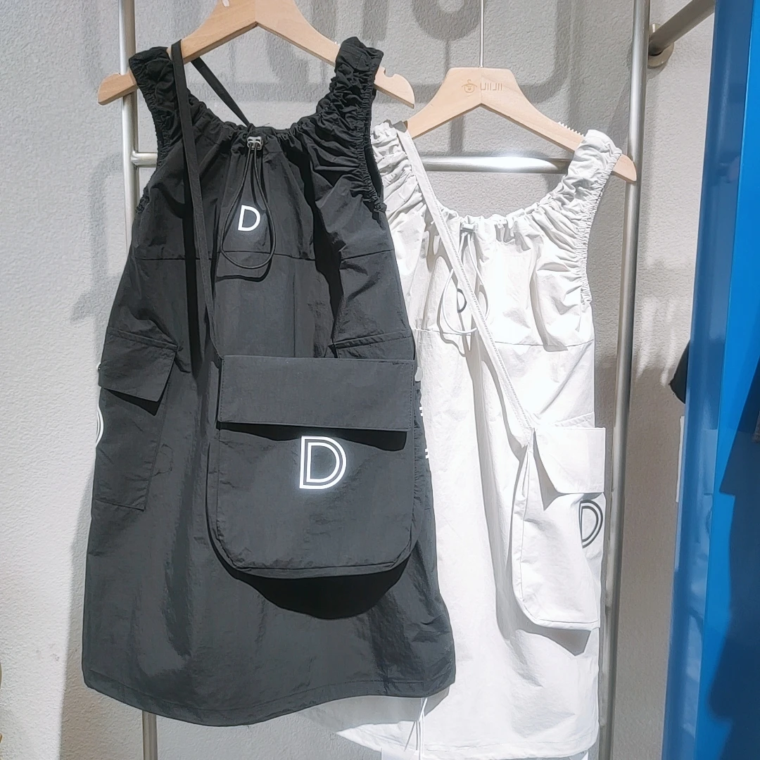 198儿童夏款背心裙小包两件套