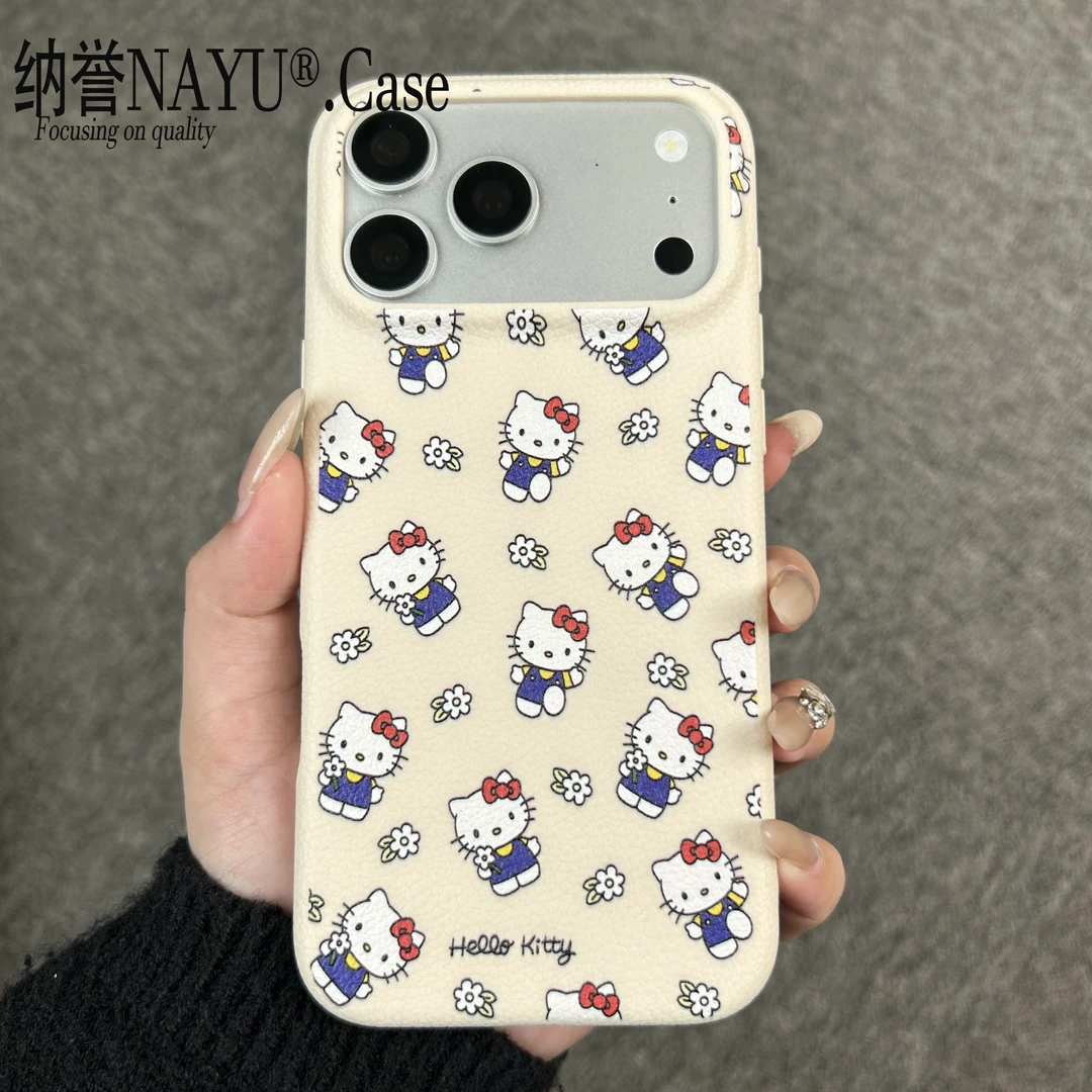 满屏KT花朵适用于iphone苹果华为小米oppovivo软胶手机壳