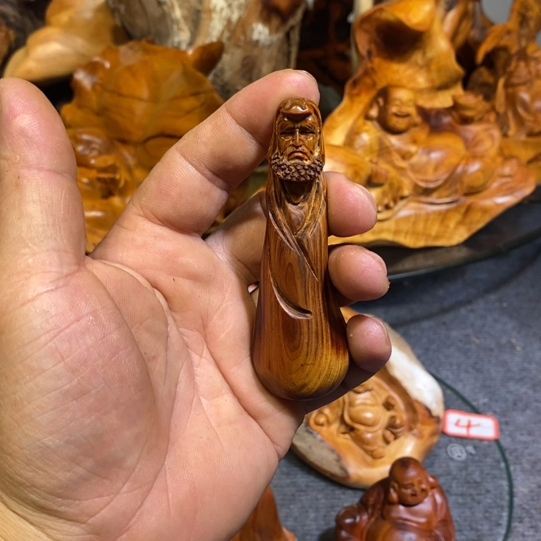 柏木（崖柏）木雕工艺品摆件家居手把件手串