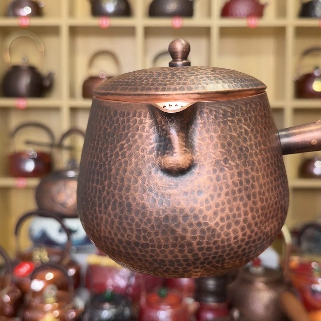 1000毫升侧把紫铜壶