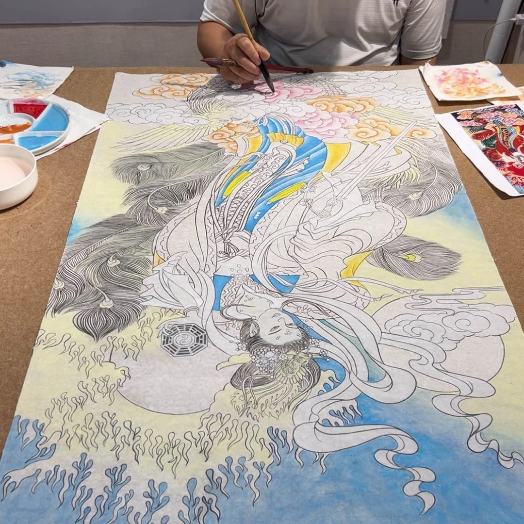 娜***姐书法李老师九天玄女定制