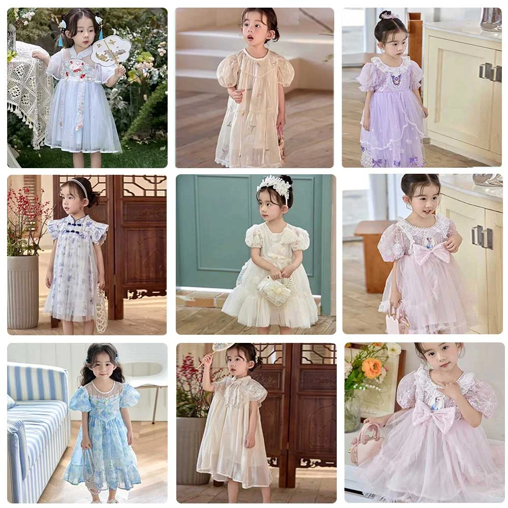 一仙到底，高档网纱裙合集，女童高级范连衣裙，就是一个美EQZ314