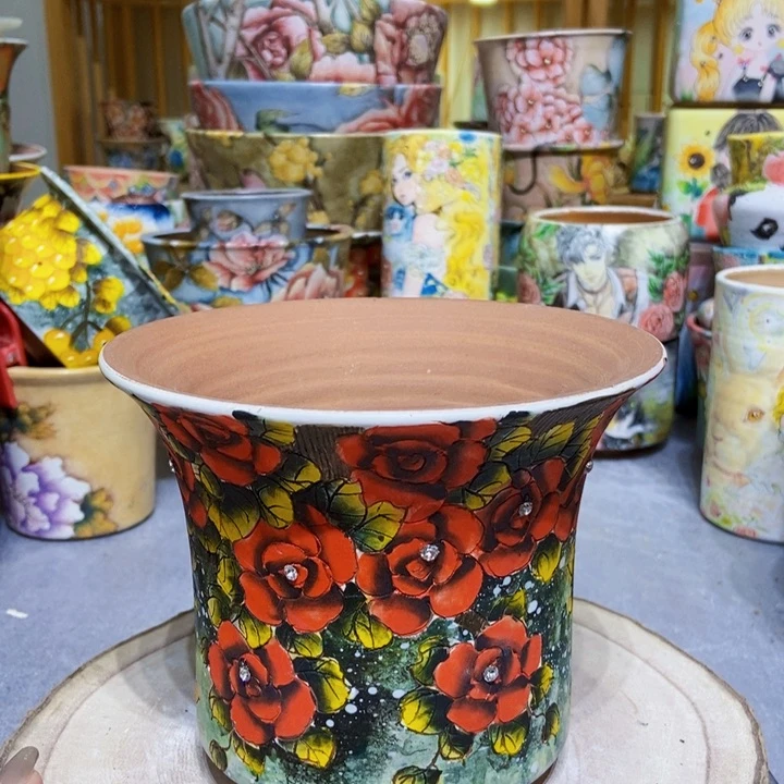 景德镇艺术手绘作品