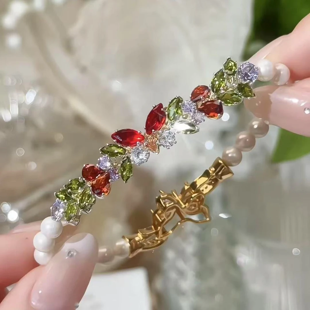 无品牌蝴蝶话语手链钻 串珠手链diy