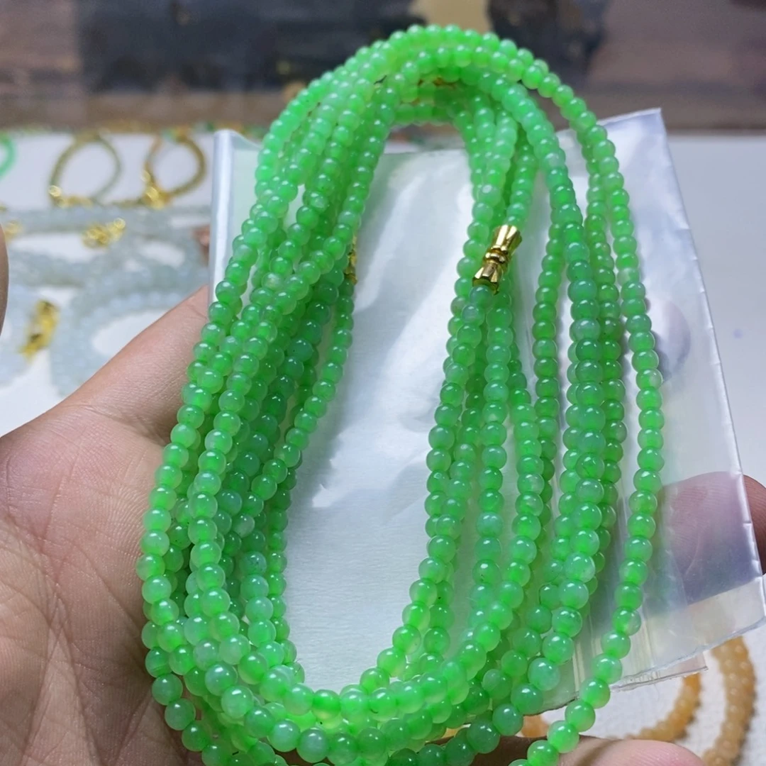 定制翡翠未镶嵌缅甸翡翠a货卡3.8多样性发货