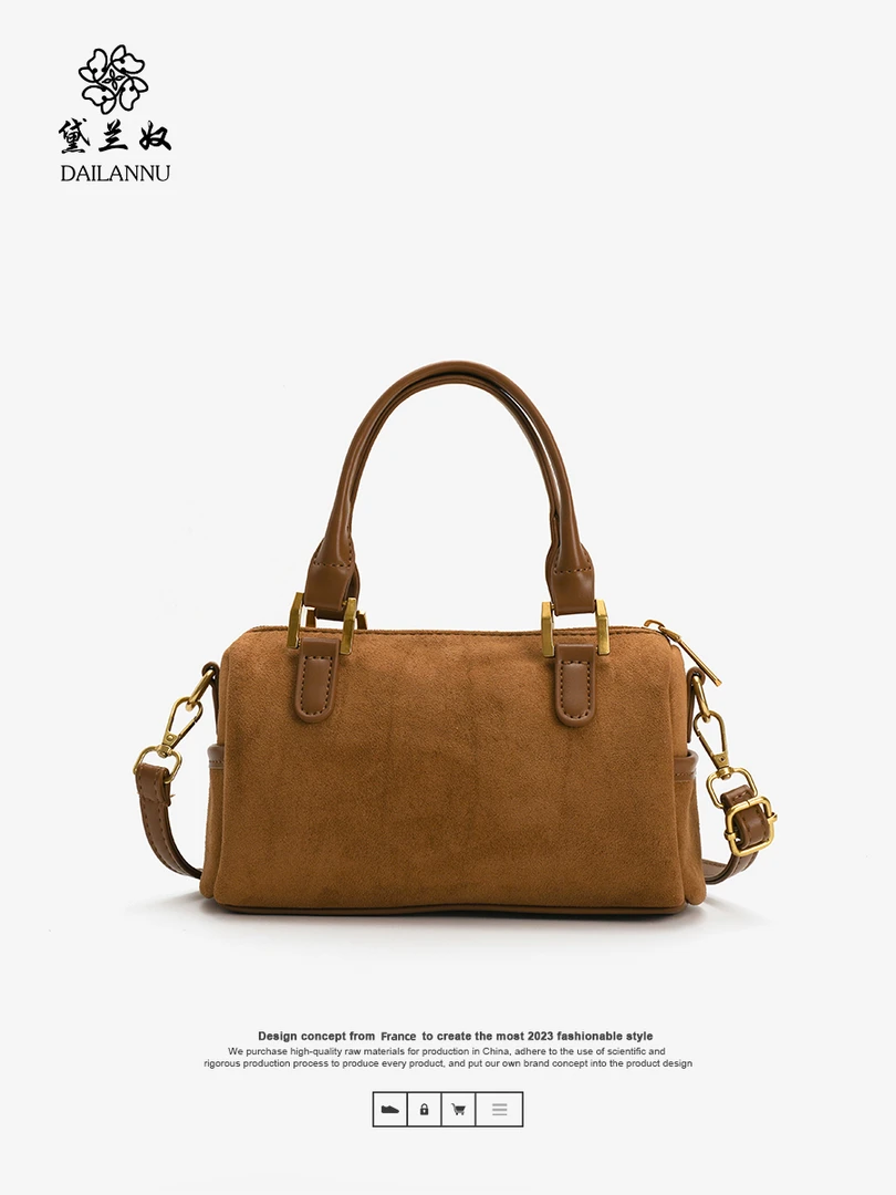 小众时尚枕头包2025新款百搭洋气复古单肩包休闲气质斜挎包