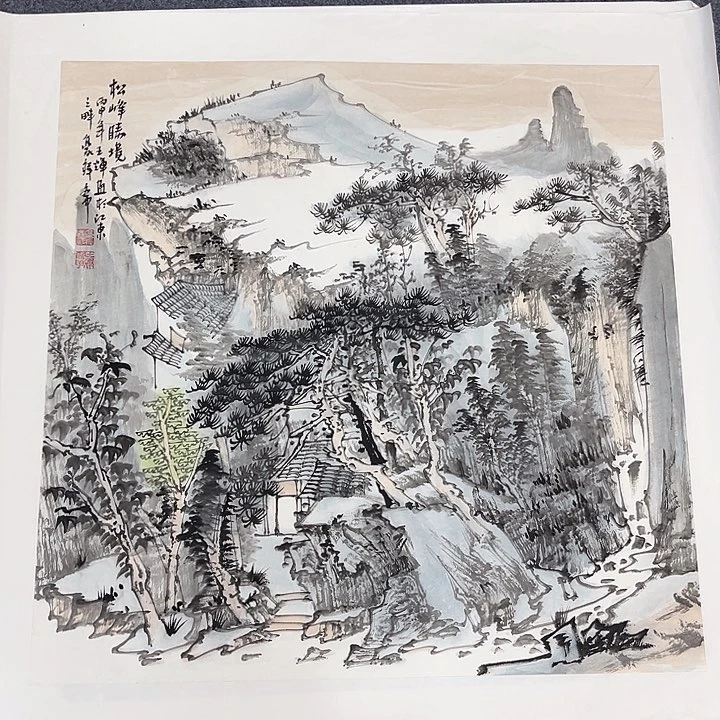 国画手绘的小可爱们