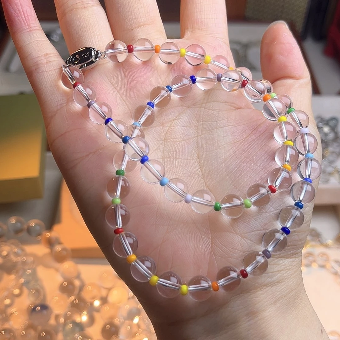 彩虹项链未镶嵌水晶