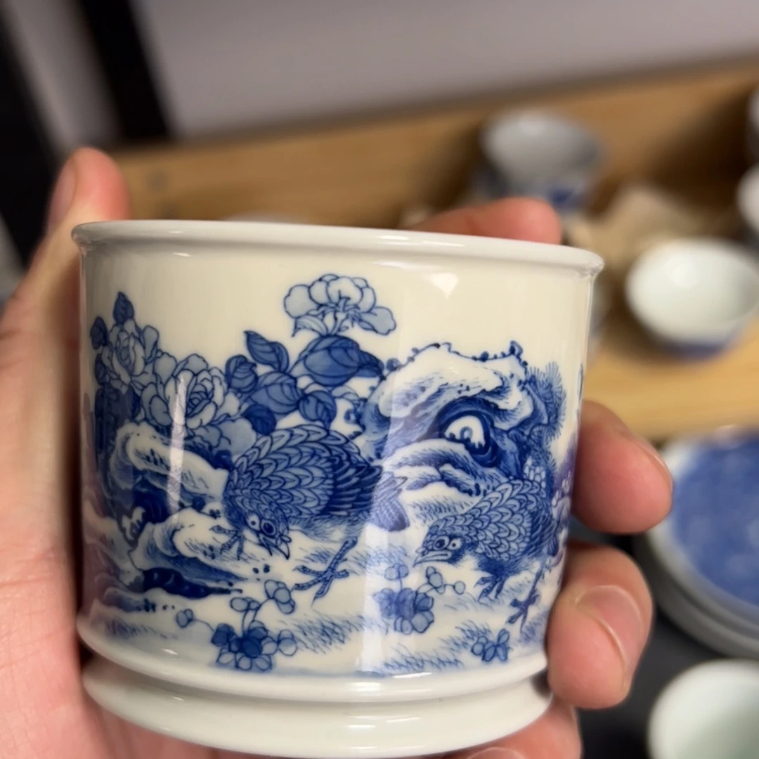 瓷片如**潮景德镇瓷器手工手绘