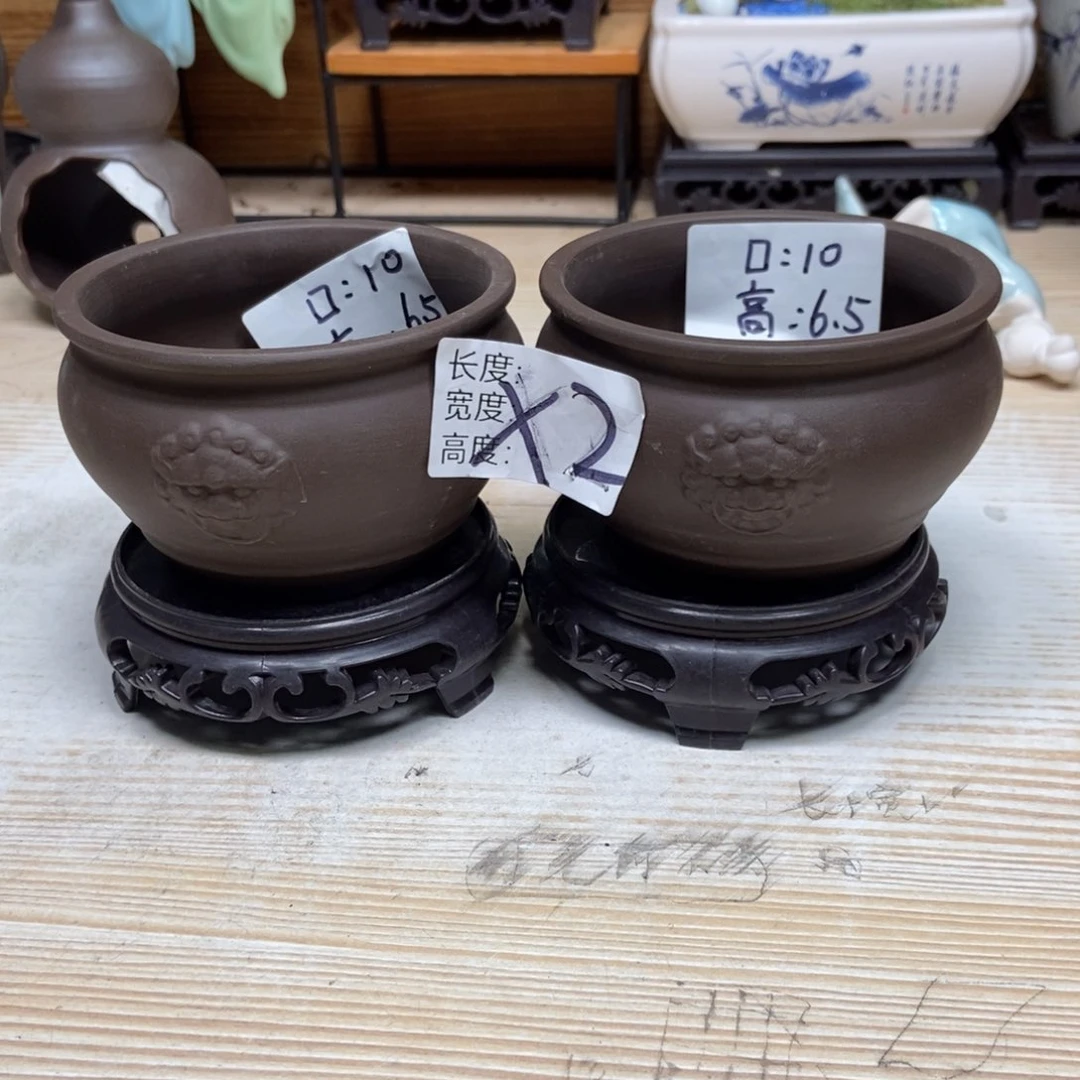 瓷片陶瓷花盆陶瓷艺术